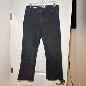 Vigoss | Washed Black Marley Crop Boot Jeans